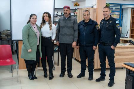 محاضرات مميزة لقسم الشراكة والمجتمع لقسم سيف في مدرسة الاخوة الثانوية في يركا